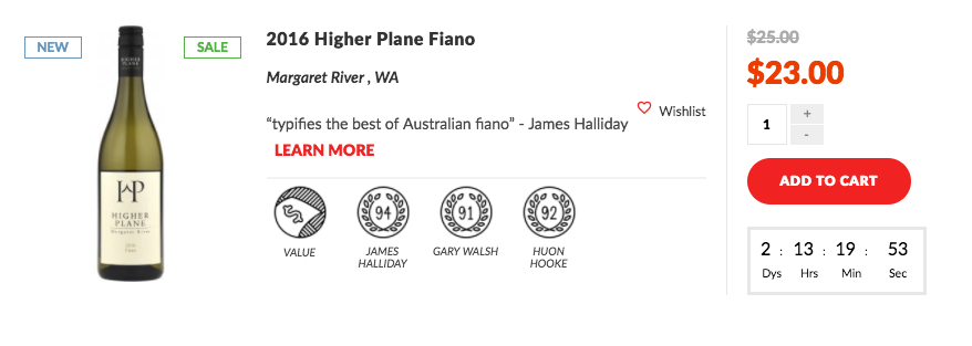 2016 Higher Plane Fiano