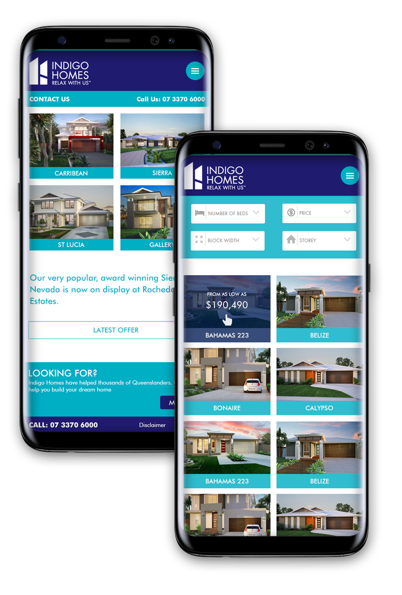 Indigo Homes mobile Apps
