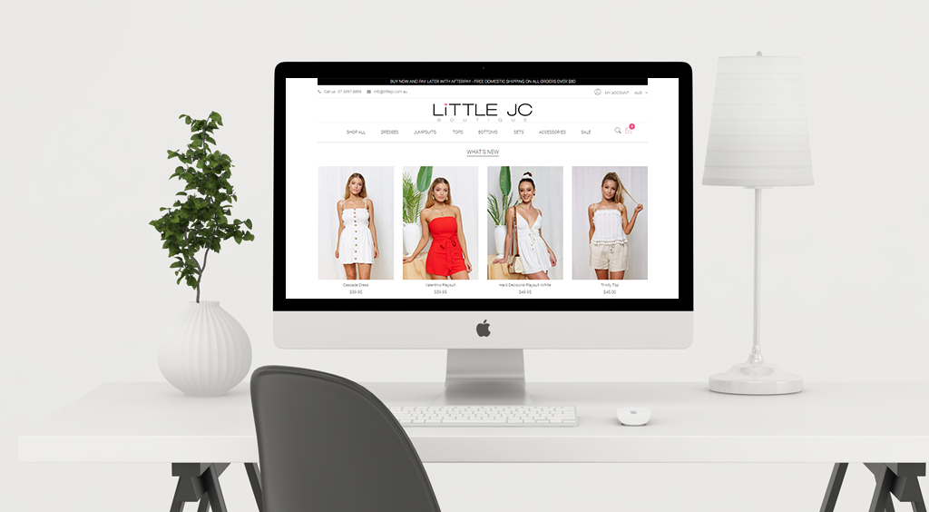 Little JC Boutique Fashion Store Shopify Developers Brisbane