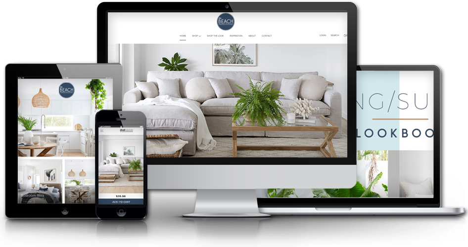 The Beach Furniture Shopify Website
