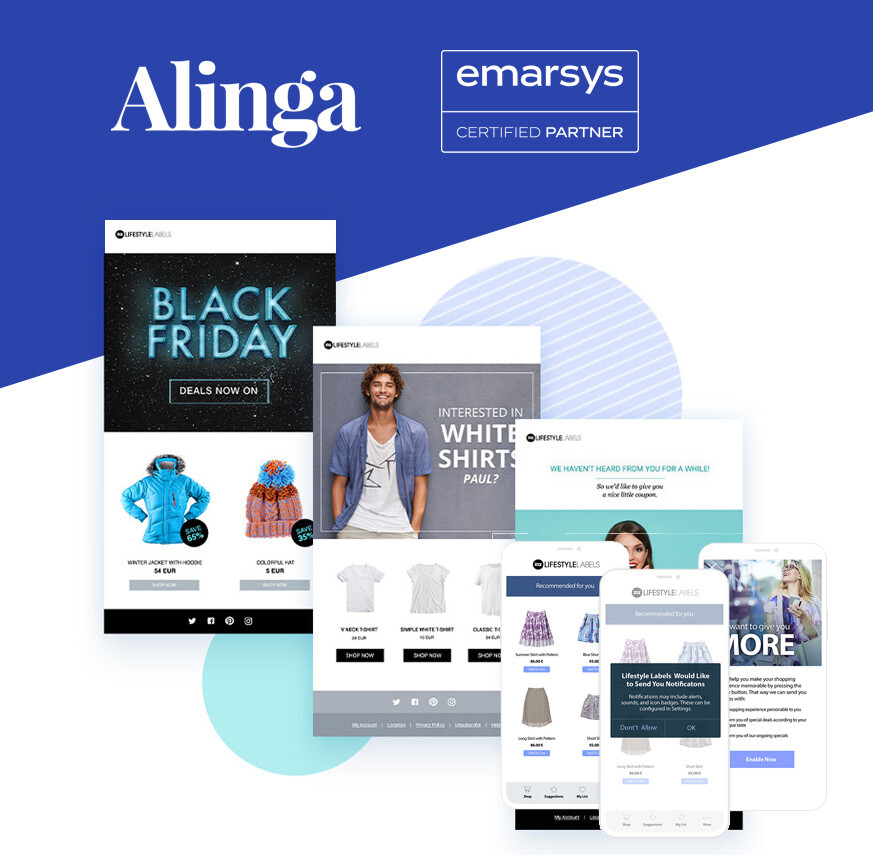 Alinga Emarsys certified Partner