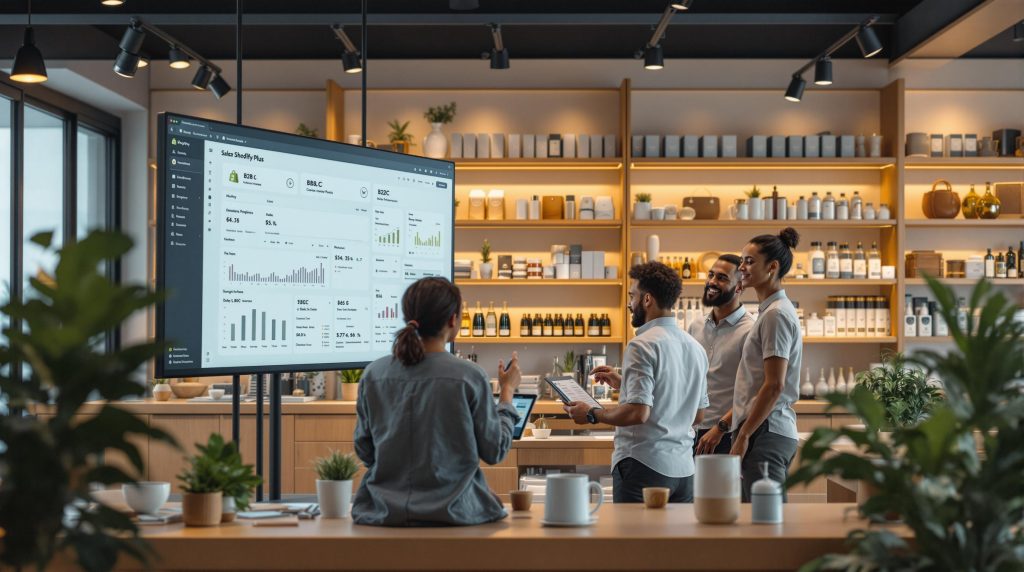 Creating a blended B2B / B2C store using shopify plus and alinga